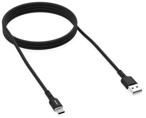 Kabel USB Krux USB-A/USB-C czarny 1,2m - 910129