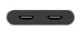 Kabel adapter USB Hub Krux USB =>HDMI srebrno-czarny 0,15m - 909907
