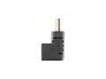 Adapter Lanberg AD-0033-BK HDMI(M) - HDMI(F) kątowy dół czarny - 1378103