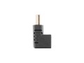 Adapter Lanberg AD-0034-BK HDMI(M) - HDMI(F) kątowy góra czarny - 1378105