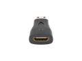 Adapter Lanberg AD-0037-BK HDMI(F) - mini HDMI(M) czarny - 1378110