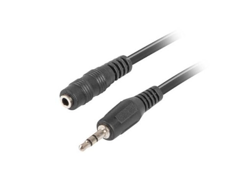 Kabel audio Lanberg stereo minijack - minijack M/F 1,5m - 682011