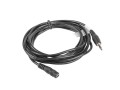 Kabel audio Lanberg stereo minijack - minijack M/F 3m - 1378166