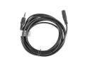 Kabel audio Lanberg stereo minijack - minijack M/F 3m - 1378167