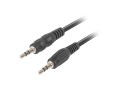 Kabel audio Lanberg stereo minijack - minijack M/M 1,2m - 682015
