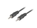 Kabel audio Lanberg stereo minijack - minijack M/M 10m czarny - 973073