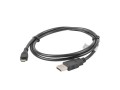 Kabel USB 2.0 Lanberg micro AM-MBM5P 1m czarny - 739386