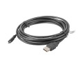 Kabel USB 2.0 Lanberg micro AM-MBM5P 3m czarny - 1378220