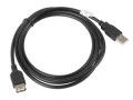 Przedłużacz USB 2.0 Lanberg AM-AF 1,8m czarny - 1038763