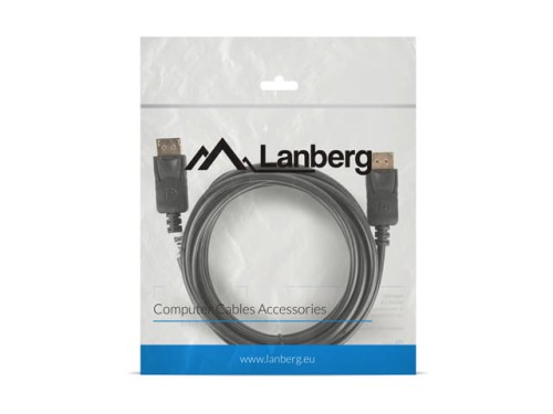 Kabel DisplayPort Lanberg M/M 3m 4K czarny - 1038176