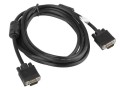 Kabel VGA Lanberg M/M 3m Ekran Ferryt czarny - 839314