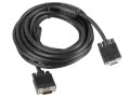 Kabel VGA Lanberg M/M 5m Ekran Ferryt czarny - 739858