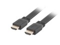 Kabel HDMI Lanberg M/M v2.0 0,5m czarny flat - 1197231