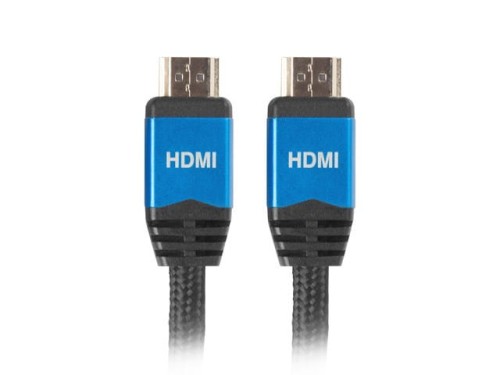 Kabel HDMI Lanberg Premium M/M v2.0 1,8m czarny - 1186900
