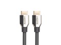 Kabel HDMI Lanberg M/M v2.1 1m 8K 60Hz czarny - 1038363
