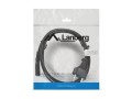 Kabel zasilający Lanberg CEE 7/16 -> IEC 320 C7 EURO (radiowy) 1,8m VDE czarny - 1378422