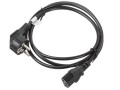 Kabel zasilający Lanberg CEE 7/7 -> IEC 320 C13 1,8m VDE czarny - 874677