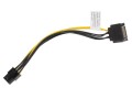 Kabel adapter Lanberg SATA zasilający(M)->PCI Express 6-pin 0,2m - 1378487