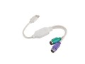 Kabel adapter Lanberg USB 3.0 -> 2x PS/2 biały - 1378493