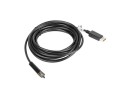 Kabel adapter Lanberg CA-DPHD-10CC-0050-BK DisplayPort (M) -> HDMI 5m (M) czarny - 738808