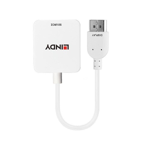 Konwerter HDMI do DisplayPort LINDY 4K biały - 1378554