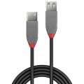 Przedłużacz USB 2.0 LINDY Type A Extension Cable, Anthra Line 2m Black - 1378639