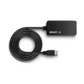 Kabel USB 3.0 LINDY Active Extension Pro Hub 10m czarny - 1378655