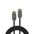 Kabel DisplayPort 1.2, LINDY Anthra Line 4K UHD M/M, czarny, 5m - 1378723