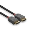 Kabel DisplayPort 1.2, LINDY Anthra Line 4K UHD M/M, czarny, 5m - 1378724