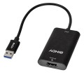 Konwerter HDMI na USB 3.0 LINDY Video Capture Device czarny - 1378803