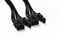 Kabel be quiet! PCI-E Power Cable CP-6620 2x PCIe 6+2-pin 600/600mm - 973188