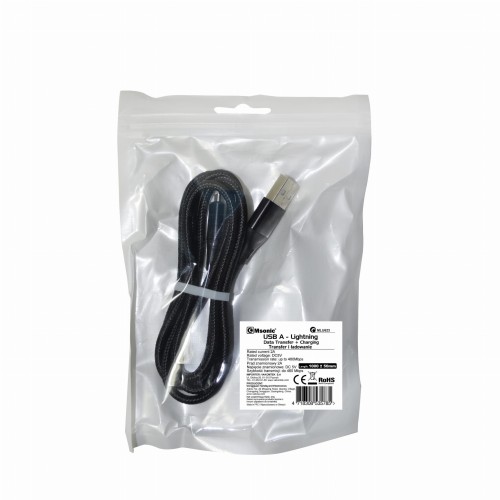 Kabel Msonic MLU623 USB-Lightning 1m - 1378866