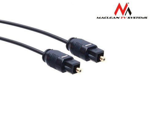 Kabel audio Maclean MCTV-751 Toslink (M) - Toslink (M), 1m, czarny - 1378897