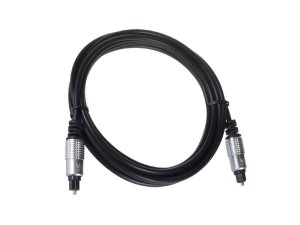 Kabel audio Maclean MCTV-452 Toslink (M) - Toslink (M), 2,5m, czarny