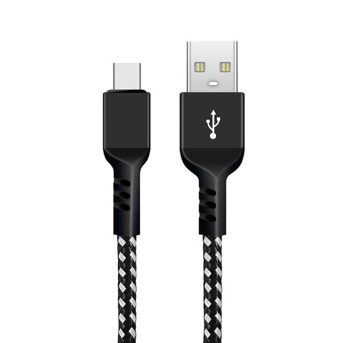 Kabel USBC Maclean MCE471 Fast Charge 2,4A czarny - 1378922
