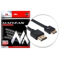 Kabel HDMI A-C Maclean MCTV-710 HDMI 1.4 (M) - miniHDMI 1.4 (M) ULTRA SLIM, czarny 0,5m - 973311