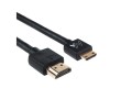 Kabel HDMI A-C Maclean MCTV-712 HDMI 1.4 (M) - miniHDMI 1.4 (M) ULTRA SLIM, czarny 2m - 1378941