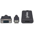 Adapter Manhattan VGA/USB/Audio na HDMI 1080p - 1379026