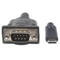 Adapter Manhattan USB-C na RS232/COM/DB9 - 1379037