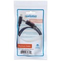 Kabel Manhattan USB-C-B M/M 1m czarny - 1379084