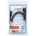 Kabel Manhattan USB-C 3.1 / MicroUSB-B 3.0 M/M 1m czarny - 1379093