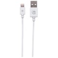 Kabel Manhattan USB-A 2.0 / Apple Lightning 8-Pin MFi 3m biały - 1379136