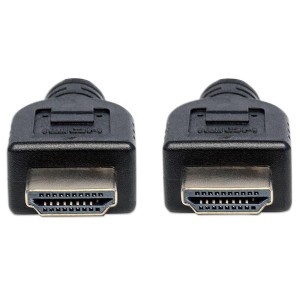 Kabel Manhattan HDMI/HDMI V2.0 M/M Ethernet 3D4K CL3, czarny, 5m