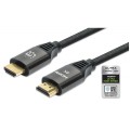 Kabel Manhattan HDMI 2.1 Ultra High Speed z Ethernet 2m 8K*60Hz Oplot - 1311859
