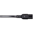 Kabel zasilający Manhattan Notebook/ósemka 1,8m, czarny - 1379236