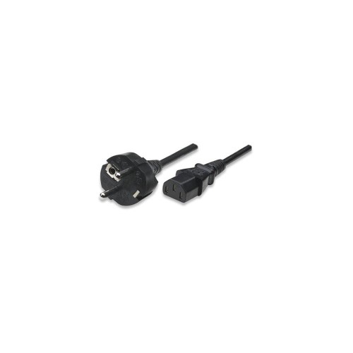 Kabel zasilający Manhattan PC 3m, czarny - 1379237