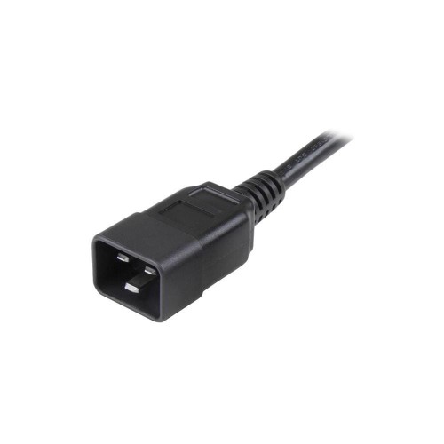 Kabel zasilający / przedłużacz Manhattan C19/C20 2m czarny - 1379241