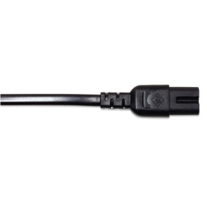 Kabel zasilający ósemka Manhattan Euro/C7 3m czarny