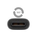 Kabel Manhattan USB 2.0 MIC-C/MIC-B M/F 0,15m, czarny - 1379280