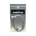 Kabel Manhattan przedłużacz USB 2.0 A-A M/F 4,5m, srebrny - 1379287